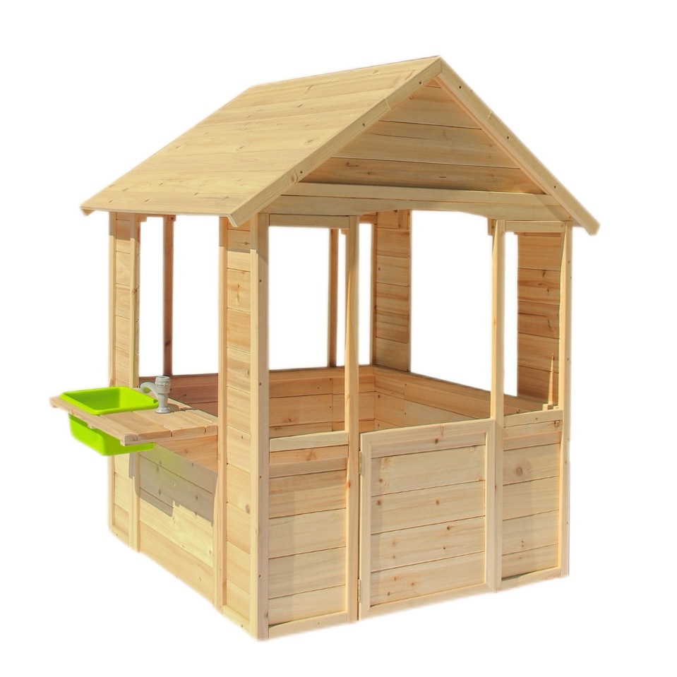 Luckids First Cubby House - Natural