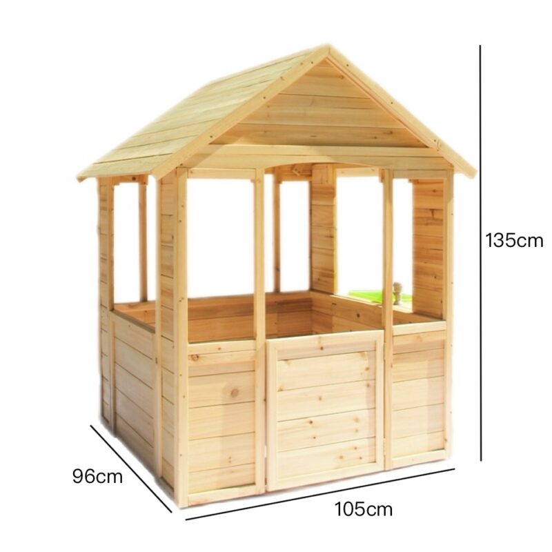 Luckids First Cubby House - Natural - Image 3