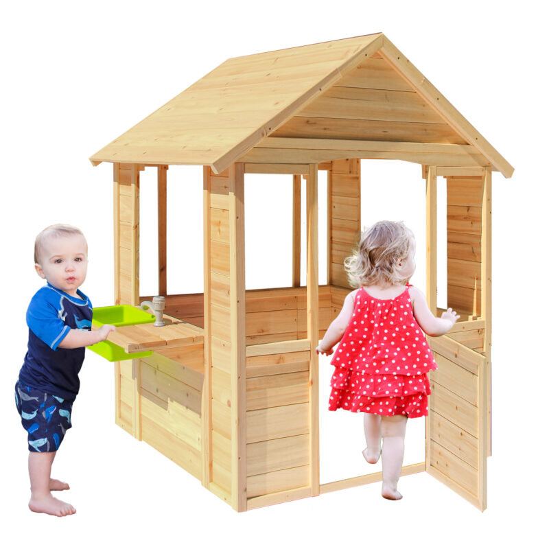 Luckids First Cubby House - Natural - Image 5