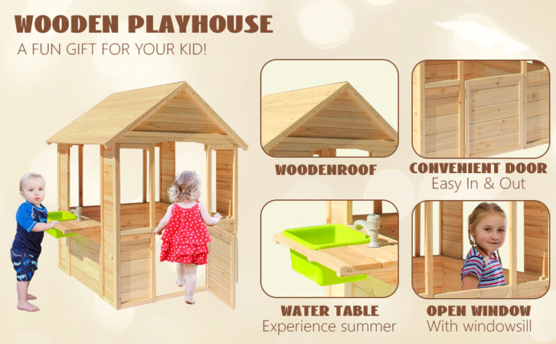 Luckids First Cubby House - Natural - Image 7