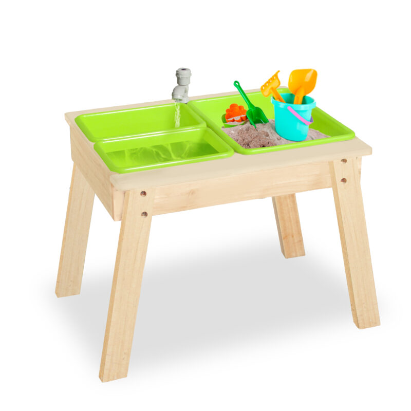 Luckids Sand & Water Aquaflow Table Mini - Natural