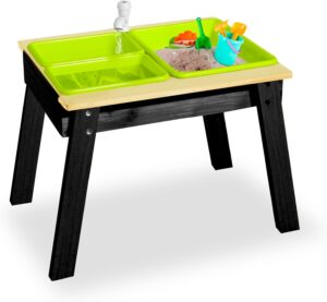 Luckids Sand & Water Aquaflow Table Mini - Black