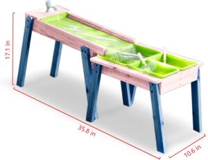 Sand & Water Aquaflow Table Plus - Pink & Blue Size
